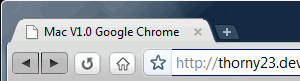 Google Chrome Theme - Mac