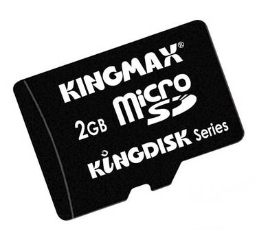 超大容量Kingmax2GB microSD量产上市