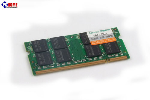 宇瞻DDR2 800 SO-DIMM 1G笔记本内存评测
