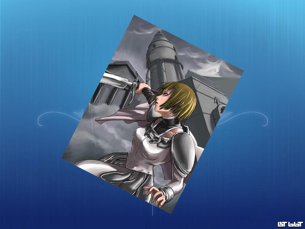 ���ȶ��� Claymore_�󽣱�ֽ�� 40P