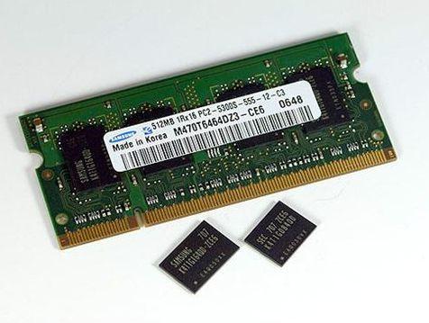 三星60nm 2G DDR2内存研发成功