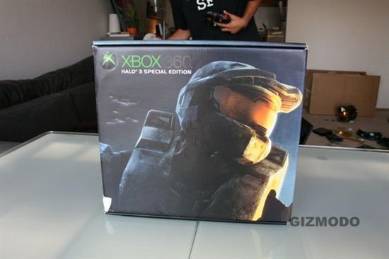 光晕3豪华特别版Xbox 360开包开盒照