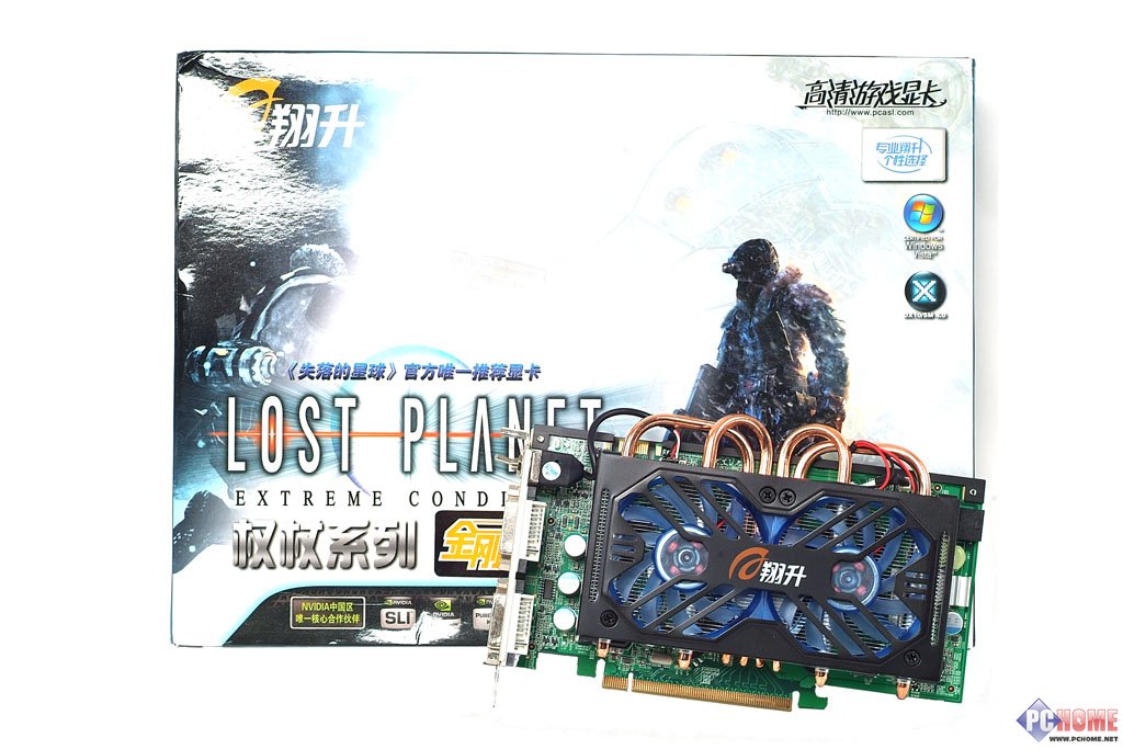 《失落星球》指定品牌 翔升9600GT图赏
