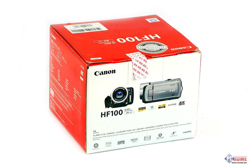 很小很强大 佳能全高清DV HF100到站