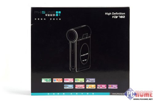成就国内高清DV 菲星数码HDV782图赏