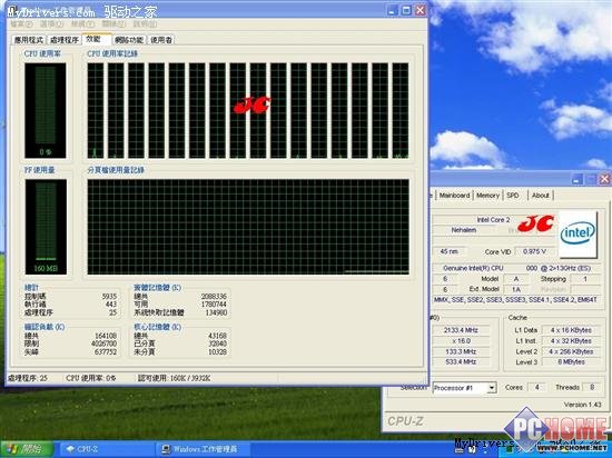 B0版Bloomfield 2.93GHz多项测试