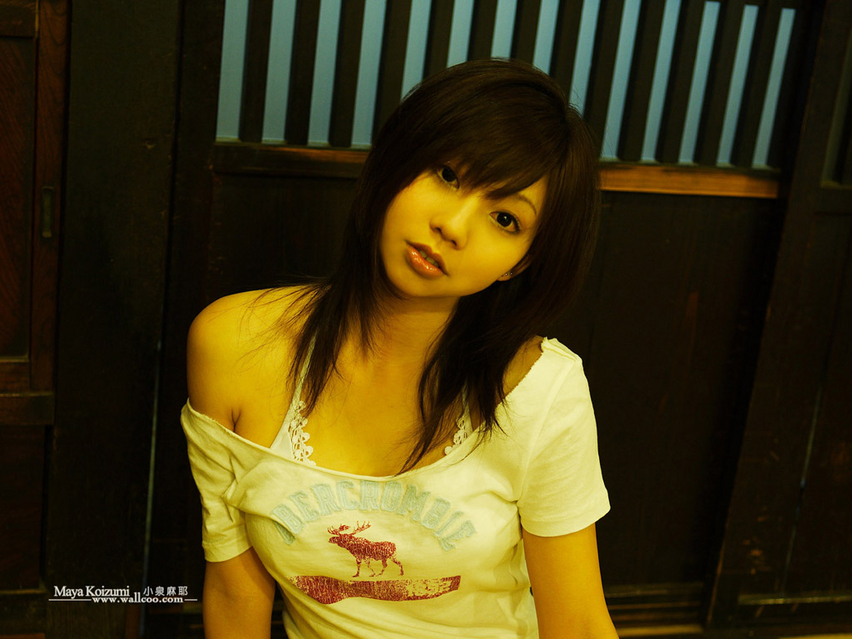 清纯高中<em>美女</em>也<em>性感桌面壁纸</em>