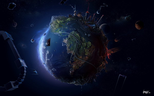 Desktopography 2008 �����Ӿ���ֽ