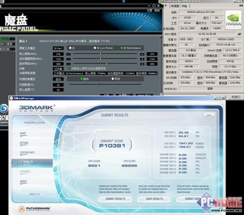 GTX260+ 3DMark Vantage�ɼ�ȫ������