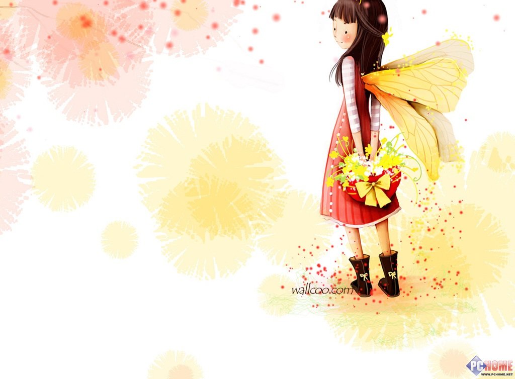 Webjong 甜美女孩屏保
