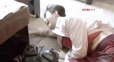 偷拍腰部赘肉横生的娱乐众女明星[图]
