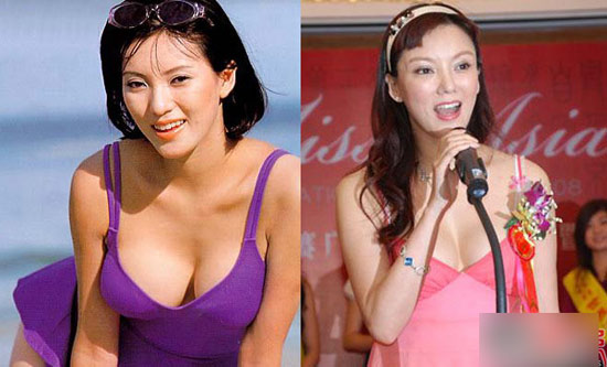 盘点娱乐圈胸部严重下垂的十大美女明星