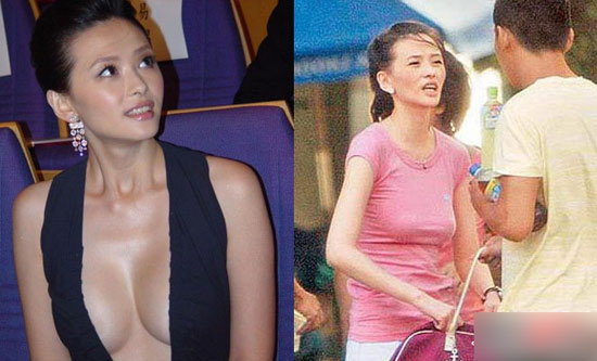 盘点娱乐圈胸部严重下垂的十大美女明星