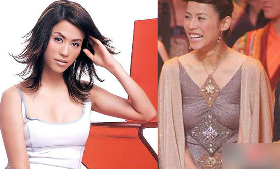 盘点娱乐圈胸部严重下垂的十大美女明星
