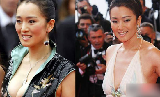 盘点娱乐圈胸部严重下垂的十大美女明星