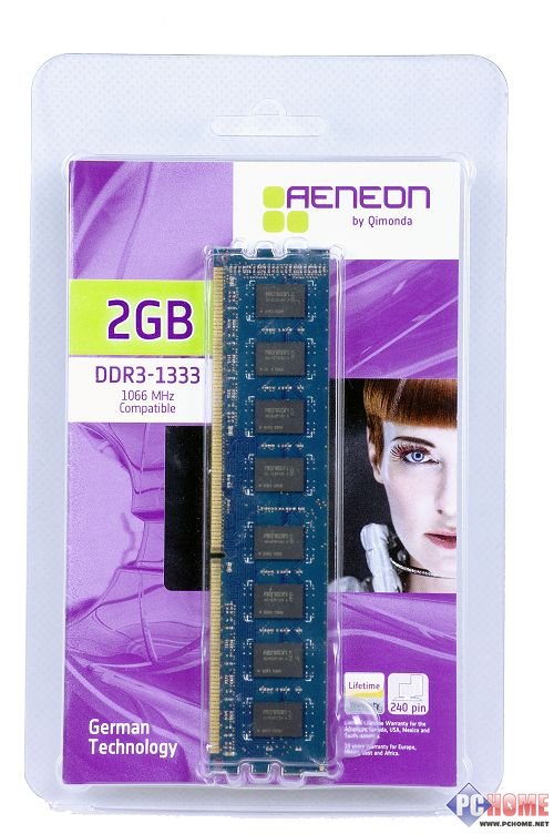 亿能 2GB DDR3 1333 全国首测