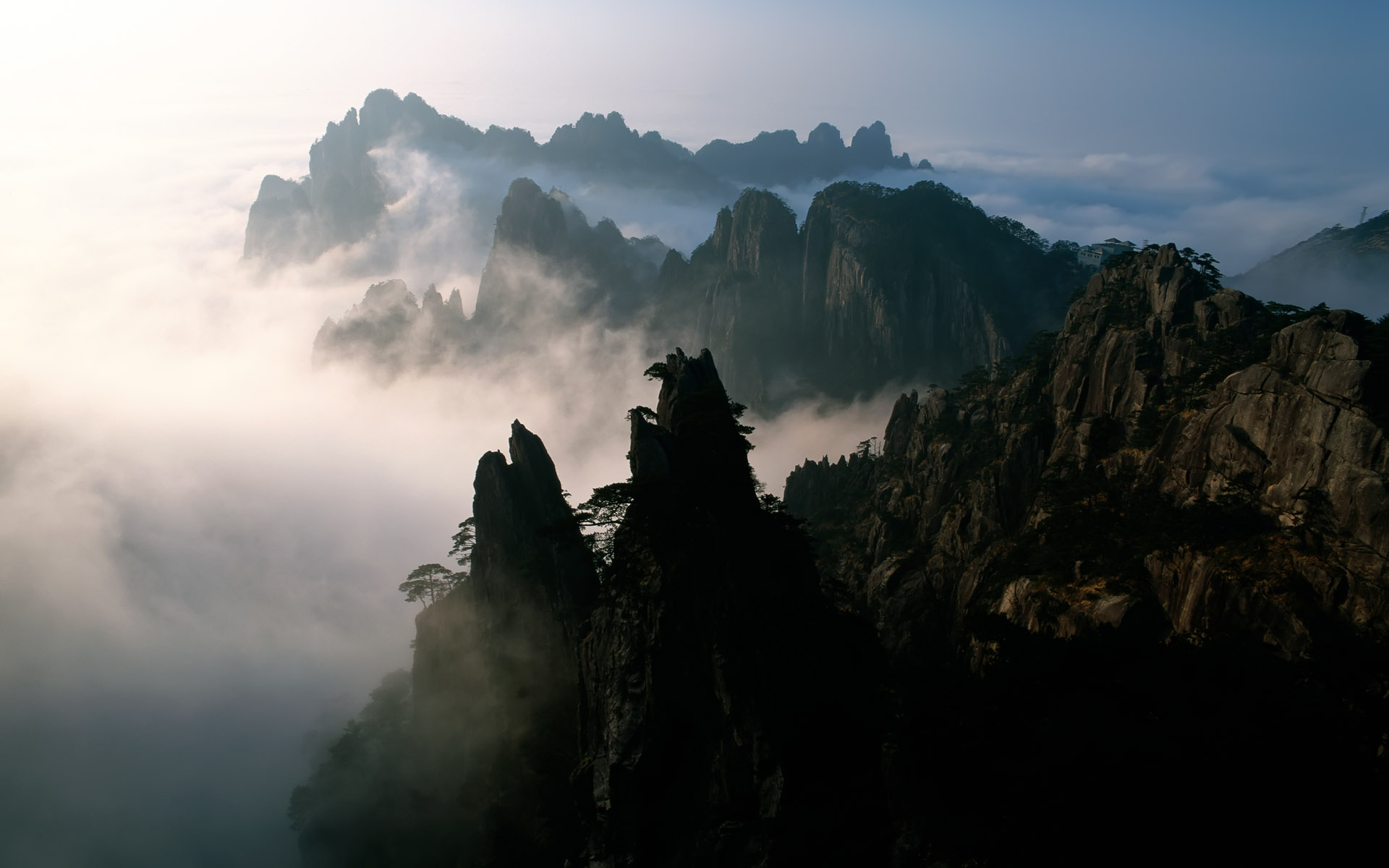 自然好风光 中国山水宽屏壁纸一