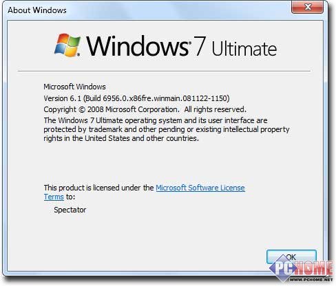 About Windows 7
