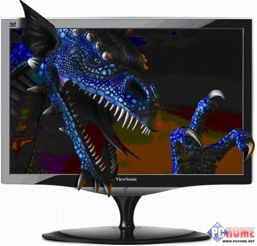 显示器新革命 优派3D宽屏VX2265w到站