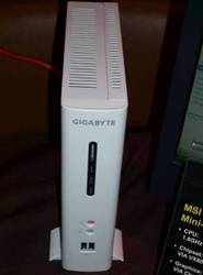 GIGABYTE M7VX800NQ-SI Mini-ITX Client featuring the 1