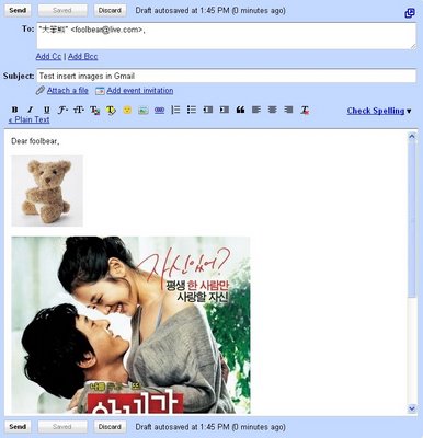 盼望已久 Gmail lab插入图片功能释出