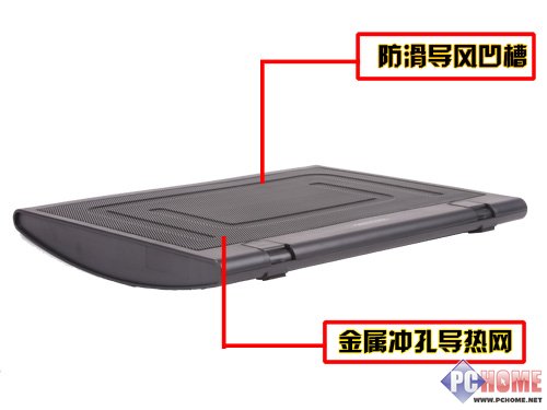 黑色玄风来袭 九风20cm巨扇散热垫测试