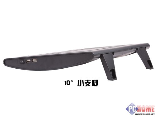 黑色玄风来袭 九风20cm巨扇散热垫测试