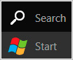 Windows8�������������С���ʼ����ť