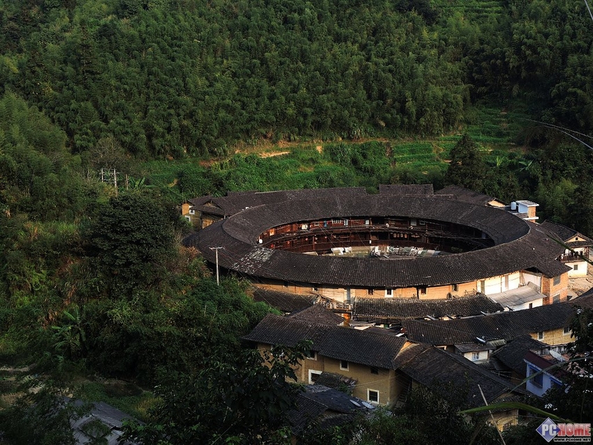 霞浦少林土楼 尼康P7700拍摄福建美景_数码相