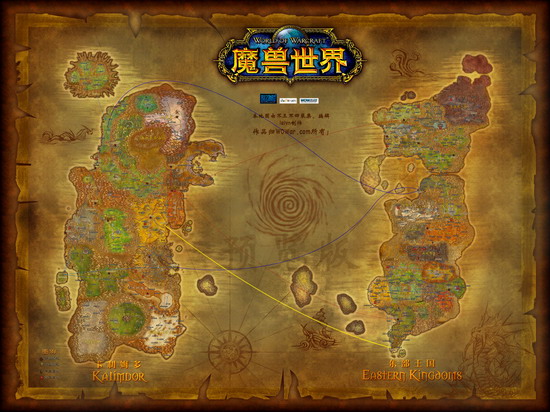 <em>魔兽世界玩家</em>自制超精细版地图 电脑之家 PCh
