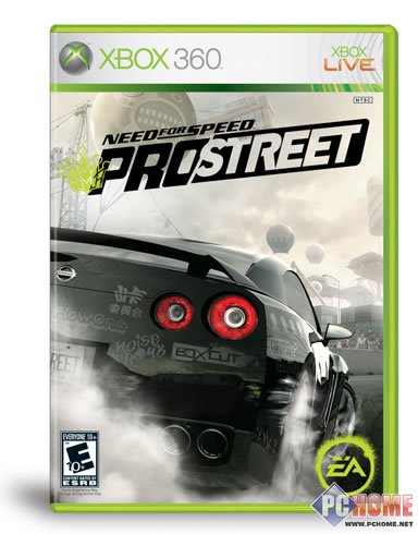 Xbox360版本《极品飞车11街头狂飙》封面