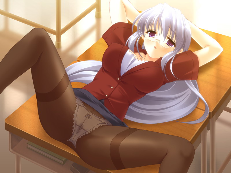 《恋爱风情亲亲嘴唇》学院<em>少女底裤</em>cg 恋爱风