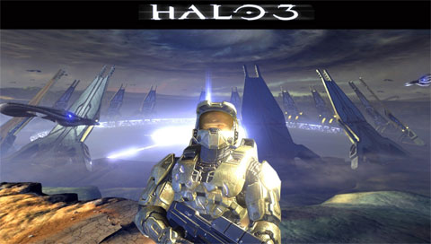 ���š�Halo 3�⻷����ϷCG PSP��ֽ