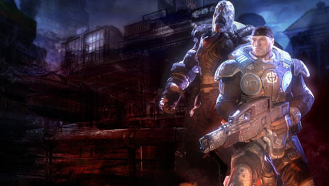 PS3��Ϸ��Gears of War������CG��ֽ