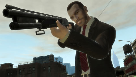 GTA��������4 ������ϷCG PSP��ֽ