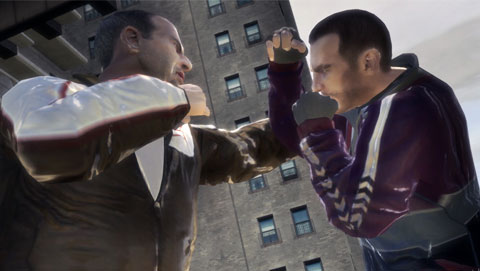 GTA��������4 ������ϷCG PSP��ֽ