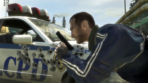 GTA��������4 ������ϷCG PSP��ֽ