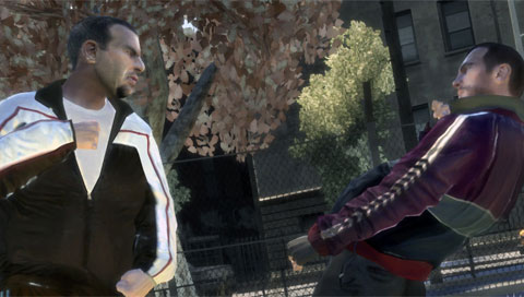 GTA��������4 ������ϷCG PSP��ֽ