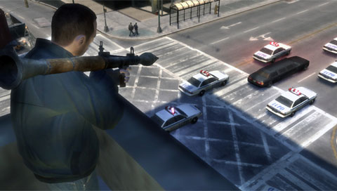 GTA��������4 ������ϷCG PSP��ֽ