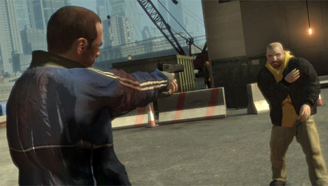 GTA��������4 ������ϷCG PSP��ֽ