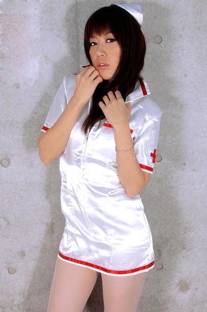 诱人白衣<em>护士美女</em>超短裙子诱惑你眼_cosplay图