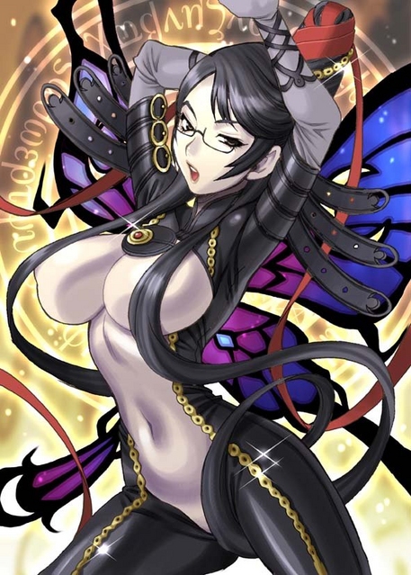 《<em>猎天使魔女</em>》贝优妮塔性感同人画_电视游戏