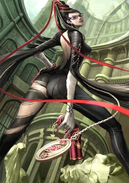 《<em>猎天使魔女</em>》贝优妮塔<em>性感</em>同人画_电视游戏