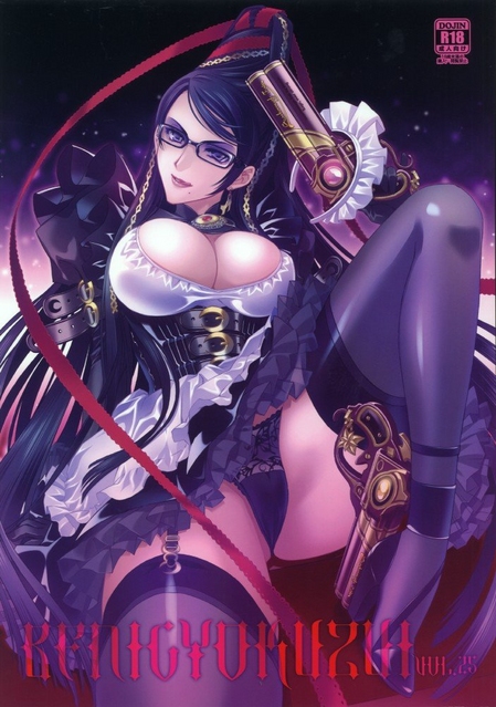 《<em>猎天使魔女</em>》贝优妮塔性感同人画_电视游戏
