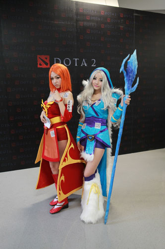 DOTA2莉娜火热风情出场__网络游戏国内新闻