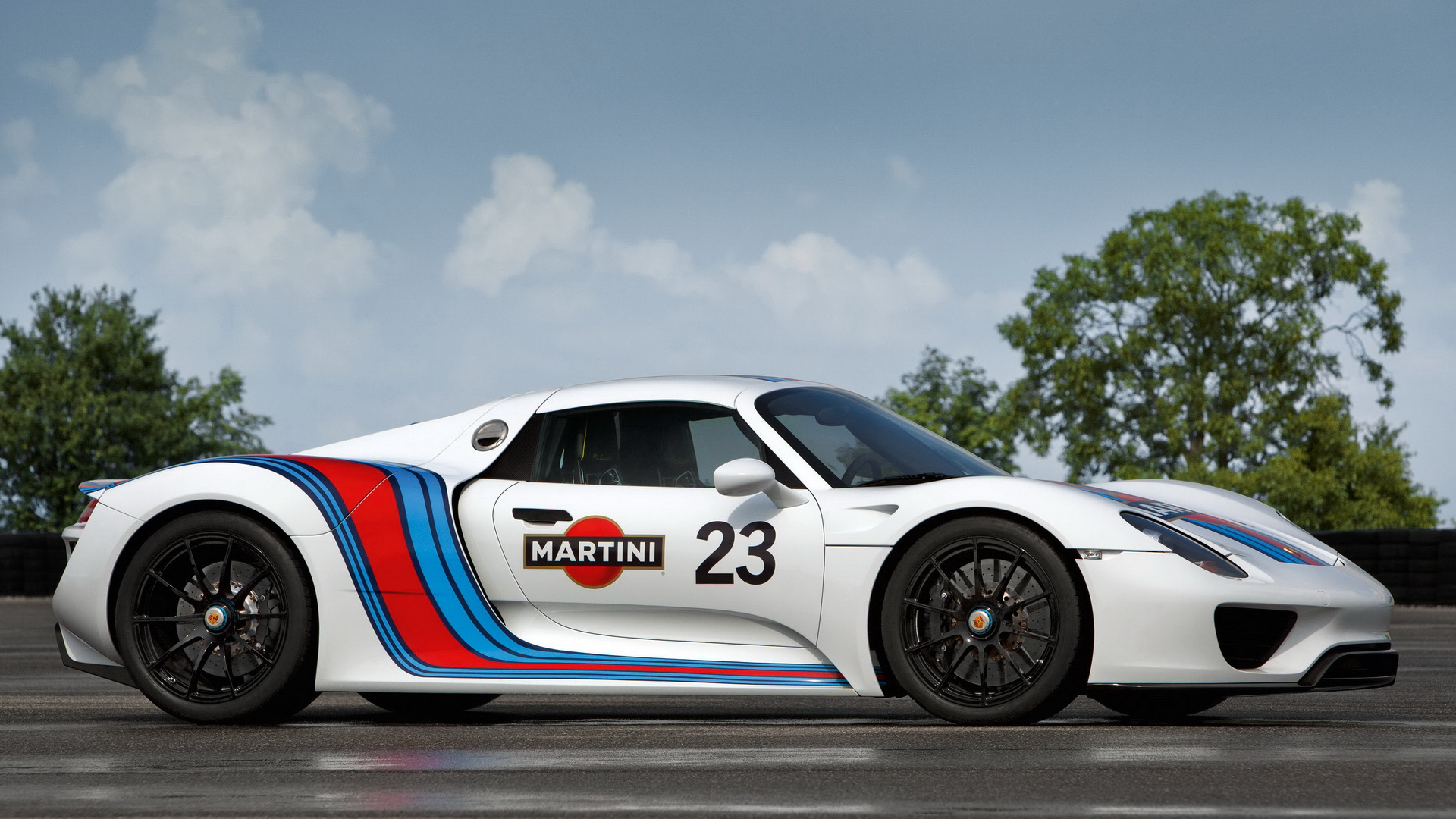 保时捷918 spyder宽屏壁纸